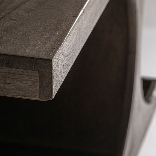 Mango wood shelf in brown, 90 x 40 x 90 cm | Takala