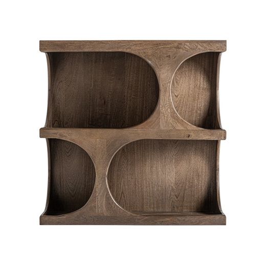 Mango wood shelf in brown, 90 x 40 x 90 cm | Takala
