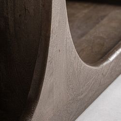 Mango wood shelf in brown, 90 x 40 x 90 cm | Takala