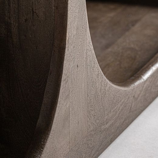 Mango wood shelf in brown, 90 x 40 x 90 cm | Takala