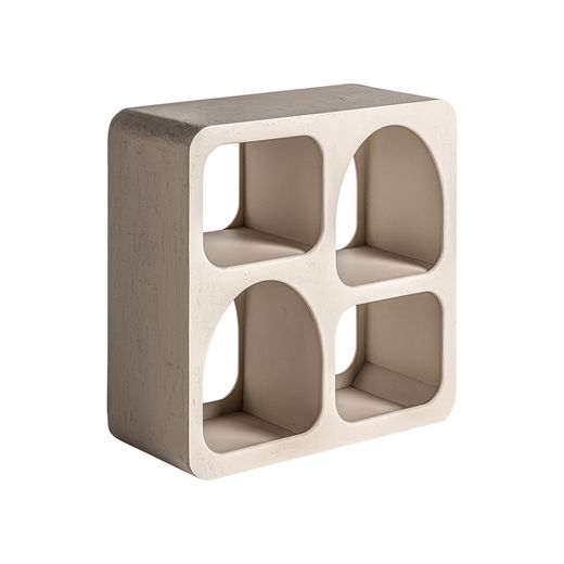 Mensola in legno di mango marrone chiaro, 80 x 35 x 80 cm | Cotka