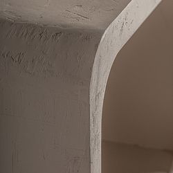 Ράφι από ξύλο μάνγκο σε ανοιχτό καφέ, 80 x 35 x 80 cm | Κότκα