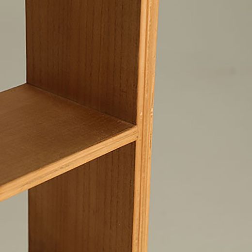 Paulownia wood shelving unit in natural, 49 x 18 x 82 cm | Skagen