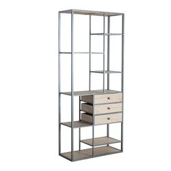 Estantería Ersa Madera/Hierro 76x33x177 cm