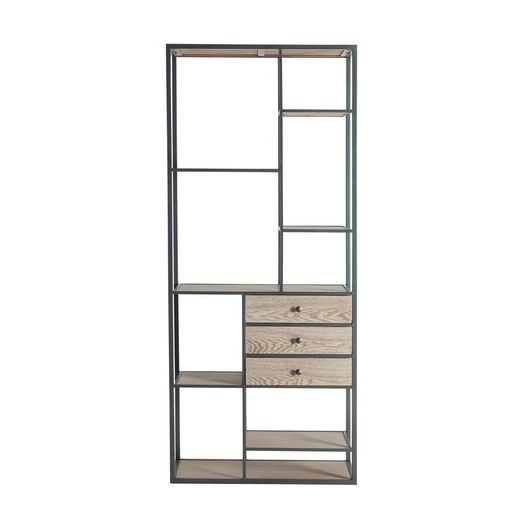 Estantería Ersa Madera/Hierro 76x33x177 cm