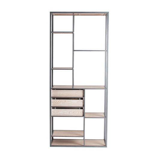 Estantería Ersa Madera/Hierro 76x33x177 cm