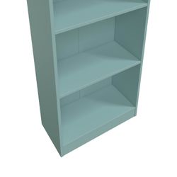 Aquamarine wooden shelf, 52x25x180 cm | I-JOY