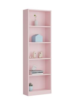 Bureau de la jeunesse rose pastel | I-Joy, 2 pièces