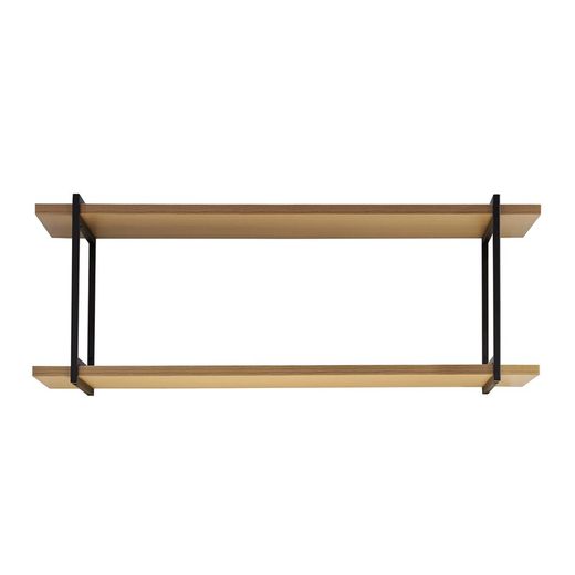 Set van 2 natuurlijke akoestische panelen van 120 cm hoog en 1 plank L | akoestisch geluid
