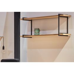 Set van 2 natuurlijke akoestische panelen van 120 cm hoog en 1 plank L | akoestisch geluid