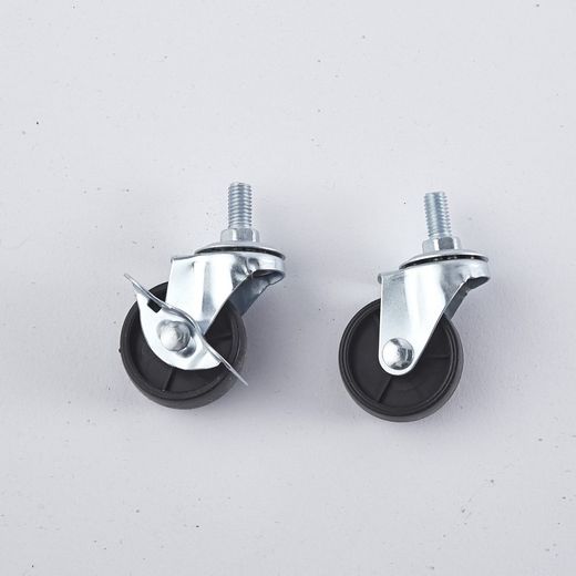 Folding black steel shelf, 71.5 x 36 x 84 cm | Kim