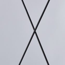 Folding black steel shelf, 71.5 x 36 x 84 cm | Kim