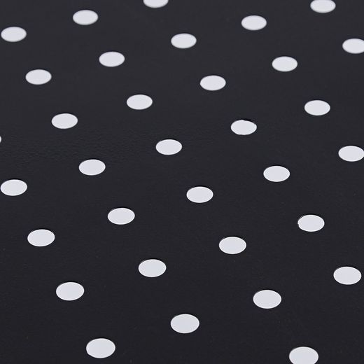 Folding black steel shelf, 71.5 x 36 x 84 cm | Kim