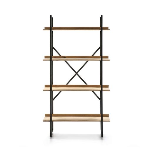 Bibliothèque en bois et métal Savannah35 x 90 x 165 CM