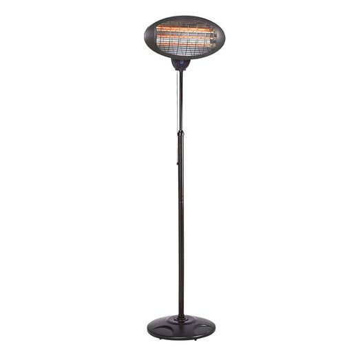 Kekai Terrace 2000W Stufa al quarzo da esterno con altezza regolabile 120-210 cm