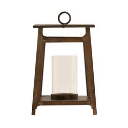 Iron lantern 30x30x48 cm