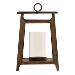 Lanterne en fer 33x33x60 cm