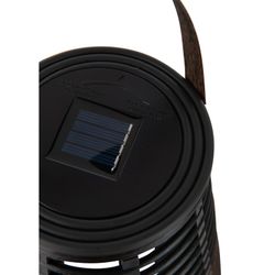 Solar Energy Led Lantern S Καφέ, Ø16,5x27cm