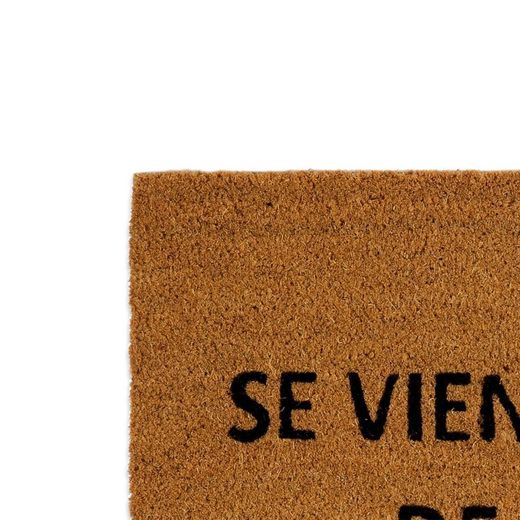 Coconut fibre doormat "Se viene llorao de casa", 40 x 60 cm