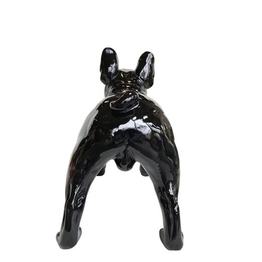 Boston Terrier Kuatéh Osha Figure 52 x 25 x 41 cm Black