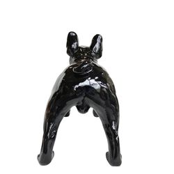 Boston Terrier Kuatéh Osha Figure 52 x 25 x 41 cm Black