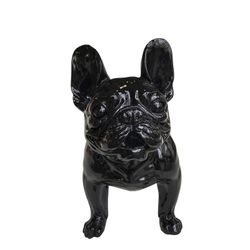 Boston Terrier Kuatéh Osha Figure 52 x 25 x 41 cm Black