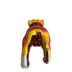 Kuatéh Gregor Bulldogge Abbildung 61x32x38 cm Mehrfarbig