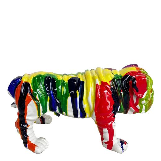 Kuatéh Troy Bulldog Εικόνα 23x14x11 cm Πολύχρωμο