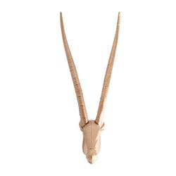 Figura Cabra Montesa Hierro Dorado 33x26x81 cm