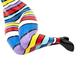 Packs de 2 figurines féminines en polyrésine multicolore ; Nancy et Rachel