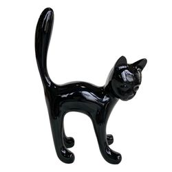 Kuatéh Bastis Kattenfiguur 22X12X31 Zwart