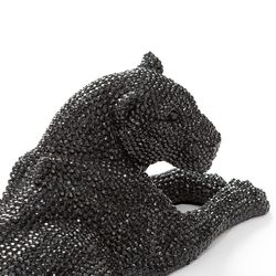 Leona Figura S Nera, 64x32x22cm