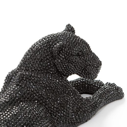 Leona Figuur S Zwart, 64x32x22cm