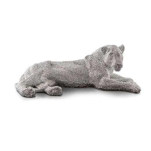 Leona Figuur S Zilver, 64x32x22cm