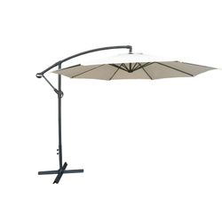 FLORENCE - Guarda-sol de jardim de alumínio 300x300x235 cm