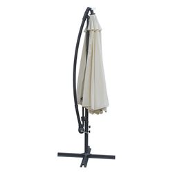 FLORENCE - Guarda-sol de jardim de alumínio 300x300x235 cm