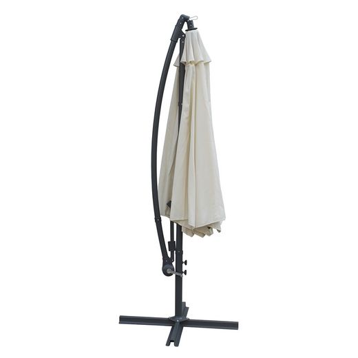 FLORENCE - Guarda-sol de jardim de alumínio 300x300x235 cm