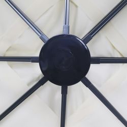 FLORENCE - Guarda-sol de jardim de alumínio 300x300x235 cm