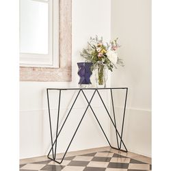 Vaso in vetro blu, Ø 13,5 x 28,8 cm | frattale