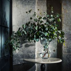 Vase L of transparent glass, Ø 18.9 x 32 cm | Boreal