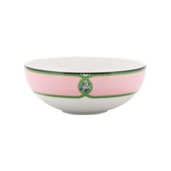 Bol à céréales en porcelaine multicolore, 14 x 14 x 5,4 cm | Herança