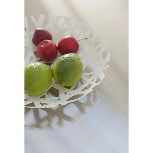 Blank steel fruit bowl, Ø 26 x 4.5 cm | Tower