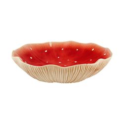 Large multicoloured earthenware fruit bowl, 38.7 x 38.5 x 10.5 cm | Gudrum