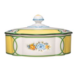 Boîte en porcelaine multicolore, 25,3 x 19,7 x 16 cm | Hérança