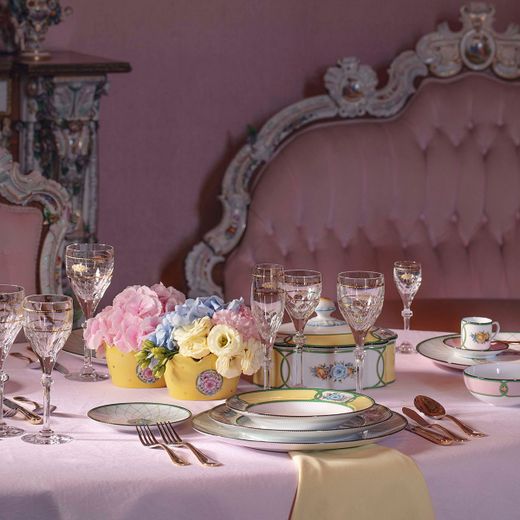 Boîte en porcelaine multicolore, 25,3 x 19,7 x 16 cm | Hérança