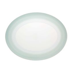Large Oval Platter Venezia porcelain, 41.6x32.3x2.9 cm