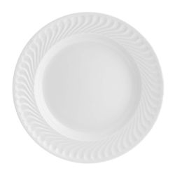 Plat rond profond en porcelaine Sagres, Ø32,8x4,8 cm