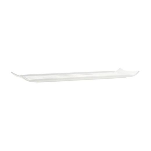 Piatto da portata rettangolare in porcellana bianca, 50,2 x 15,3 x 2,9 cm | Buffet White