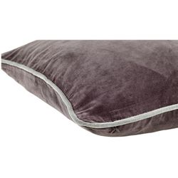 Coffee velvet cushion cover 60 x 60 cm