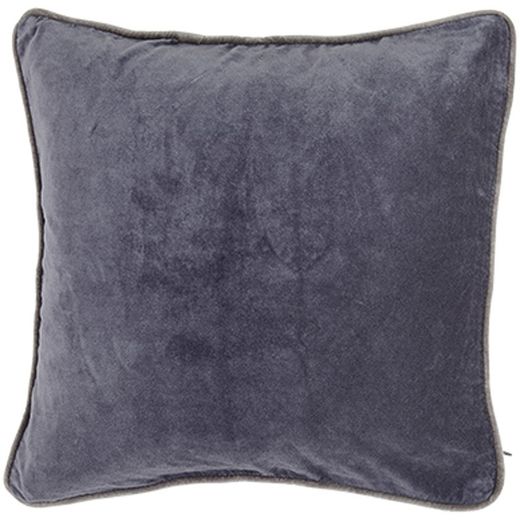 Kuddfodral i sammet av granit 45 x 45 cm